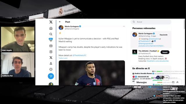 LUNIN ACABA EL DEBATE CON SU PARTIDAZO EN LEIPZIG Y VEREMOS EL FUTURO | MBAPPE SIN ULTIMATUM MADRID