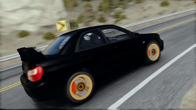 Subaru IMPREZA WRX STI BUGEYE 2001 TRAFFIC AI LACanyons 4K 60 FPS смотреть онлайн