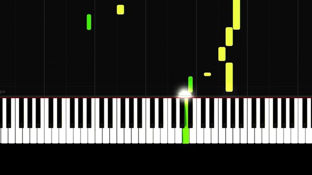 Çalıkuşu / Lovebird / Королёк птичка певчая - Slow Easy Piano Tutorial