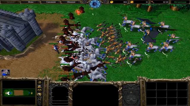 Герои 3 в Warcraft 3! смотреть онлайн