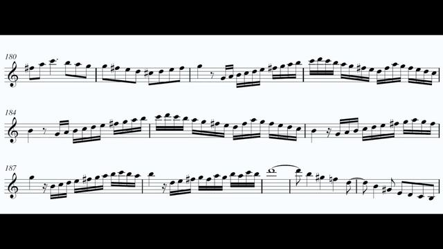Mozart - Clarinet concerto - I Allegro [Play along] [B♭]