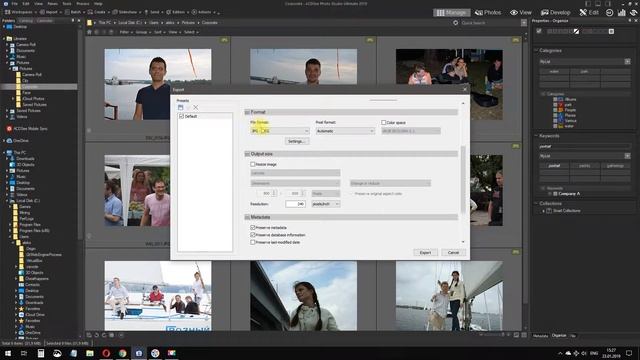 ACDSee Ultimate 2019: обзор. 06 Пакетная обработка: экспорт