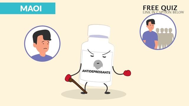 Pharmacology - Antidepressants - SSRI, MAOI, TCA, SNRIs) nursing RN PN (MADE EAS.mp4 смотреть онлайн