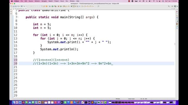O(N^2) - Quadratic Time Complexity смотреть онлайн