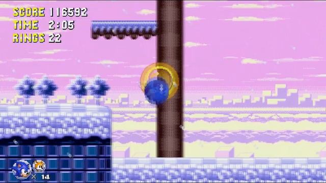 SONIC TRIPLE TROUBLE 16BIT - Full Game Walkthrough (Final Trouble + Purple Palace Zone)