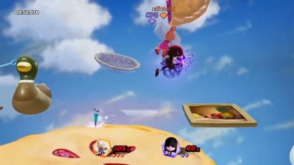 Nickelodeon All-Star Brawl Arcade: Rocko Rama, Medium