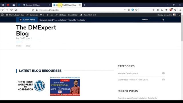 #31 How to Create a Custom Menu Link in WordPress Website | WordPress Tutorial 2020 | DMExpert смотреть онлайн