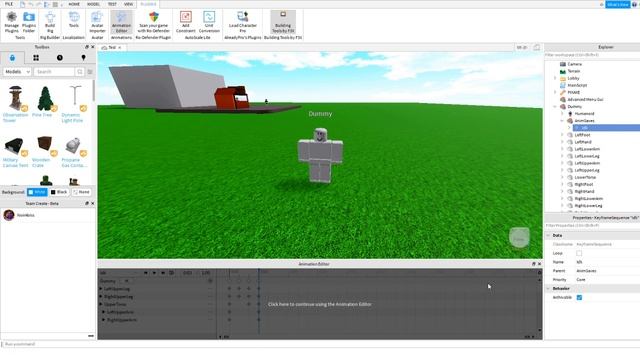 How to make a Animation on roblox Studio 2020 смотреть онлайн