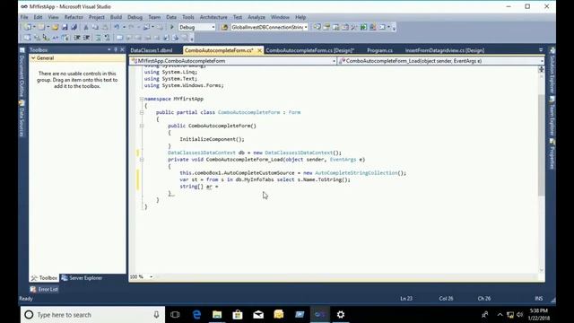 How to Autocomplete ComboBox text in c# windows form. swift learn смотреть онлайн