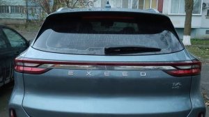 Задние поворотники Exeed TXL со светодиодными лампами