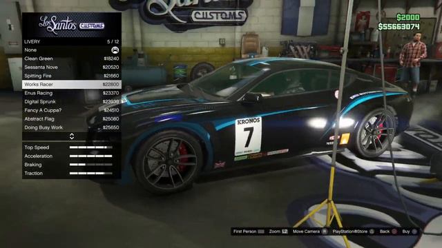Enus Paragon R Garage Custom Options GTA Online Diamond Casino & Resort DLC смотреть онлайн