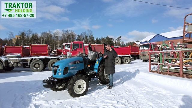 КОРЕЙСКИЙ МИНИТРАКТОР LS R36 HST смотреть онлайн
