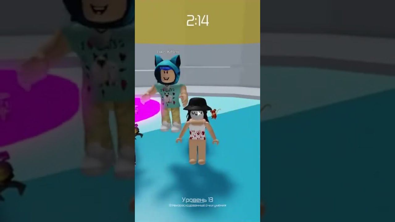 Котёнок Лайк привет Tower of Hell Roblox Котенок Лайк и Даша Кексик#shorts смотреть онлайн