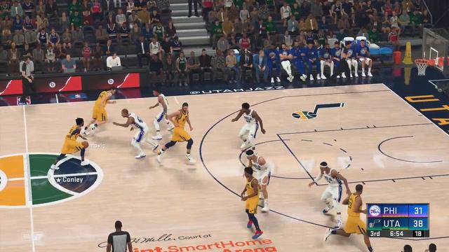 NBA Today 11/6/2019 Utah Jazz vs Philadelphia 76ers – NBA 2K20 PS4 смотреть онлайн