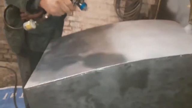 Мінітрактор переломка своїми руками- крила,капот покраска. смотреть онлайн