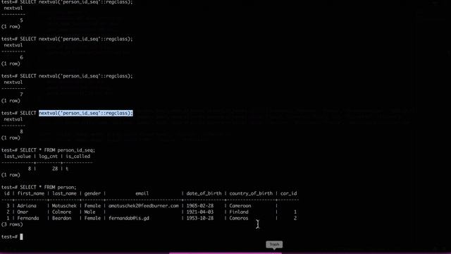 PostgreSQL: Serial & Sequences | Course | 2019 смотреть онлайн
