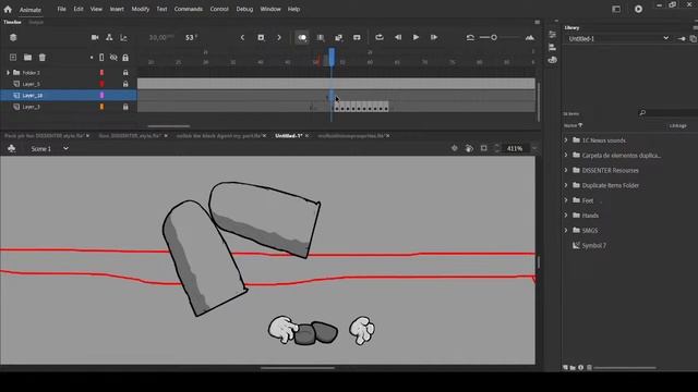 Стрим анимирую Madness Combat