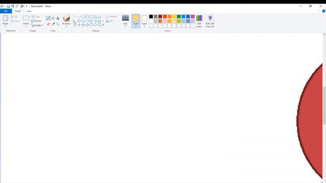 How to draw Terence of Angry birds using MS Paint/ It's Showtime to draw! смотреть онлайн