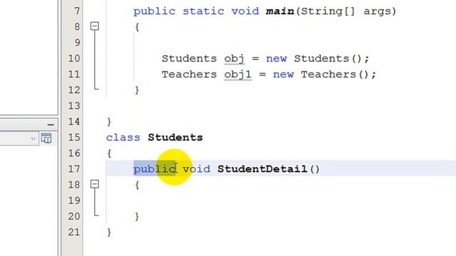 Tutorial 10: OOP in java | What is Class, Object, Function / Method and Package in java смотреть онлайн