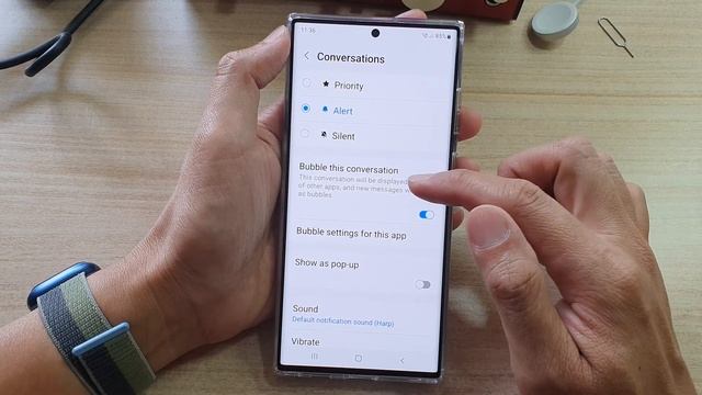 Galaxy S22/S22+/Ultra: How to Enable/Disable Text Messages Bubble This Conversation From Individual смотреть онлайн