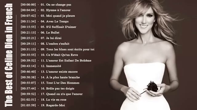 Celine Dion Album Francais Complet 2018 || The Best Of Celine Dion In French