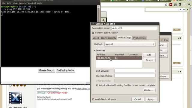 Configure Static IP on Ubuntu смотреть онлайн