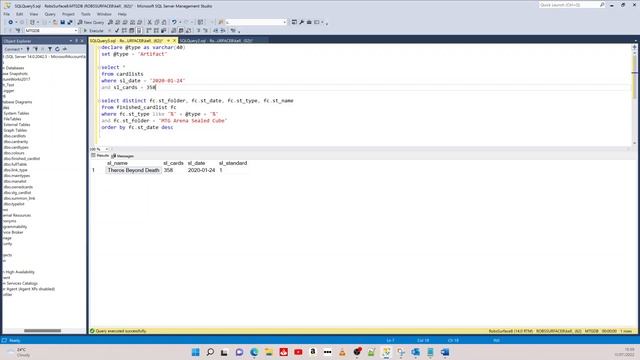 MS SQL tutorial - variables part 2. Variables are tremendous. смотреть онлайн