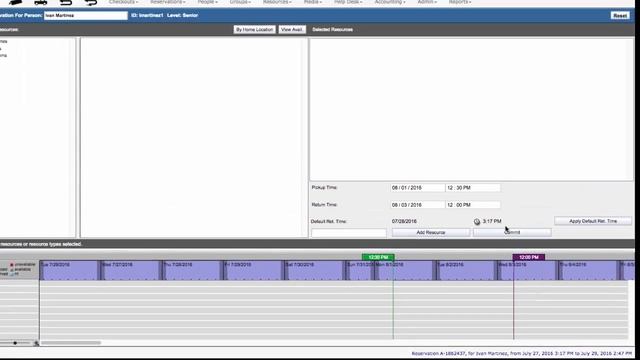 How-To Make a New Reservation in Timeline Scheduler Mode смотреть онлайн