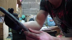 Эксперимент, ковка сверла из быстрореза р18 (2/3)