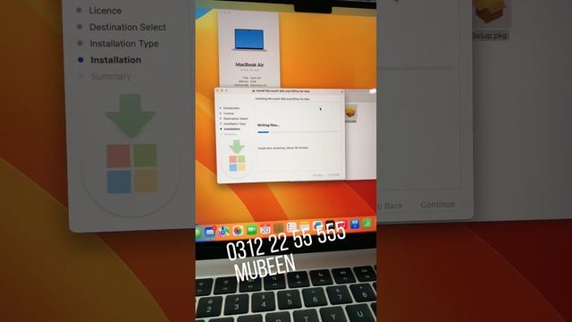 Apple MacBook Air 15 Inch M2 2023 Installation Microsoft Office Available Faisalabad Pakistan