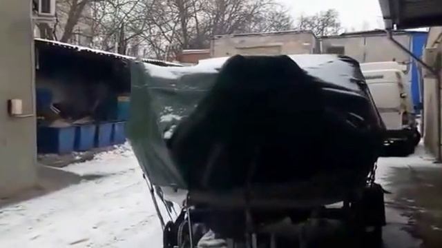 Тент на Волжанку 51 фиш наш сайт tentnalodku.ru #boatcover смотреть онлайн