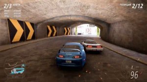 Тойота Супра 1998 гонка у Собора.Toyota Supra