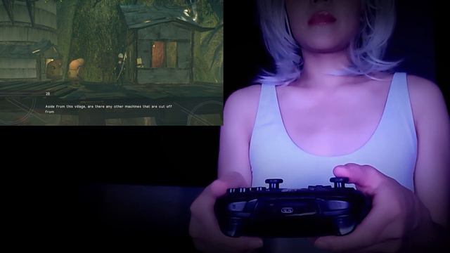 ASMR | 2B vs Adam & Eve NieR:Automata Gameplay Pt 8 (Controller Sounds) смотреть онлайн