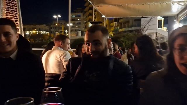 Мальта в Новый год.Где встретить Новый год на Мальте?English Cafe Malta.Новогодний семейный влог
