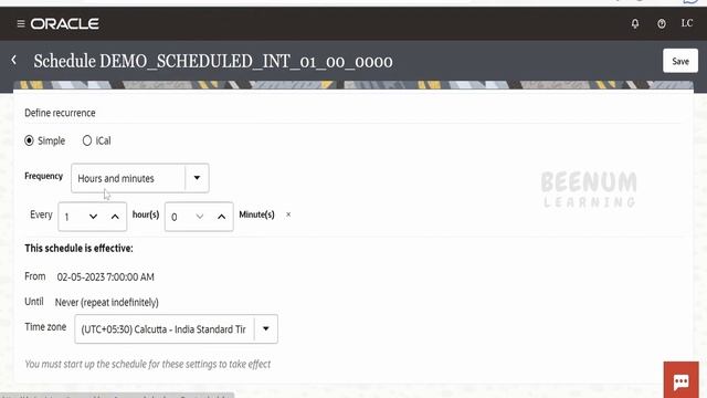 How to define simple Schedule to an Integration in Oracle Integration 3, Add simple schedule, OIC 3 смотреть онлайн