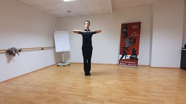 Rotation Slow Waltz & Tango mit Virgiliu _1 ~ _DontStopDancing AT HOME!(240p) смотреть онлайн