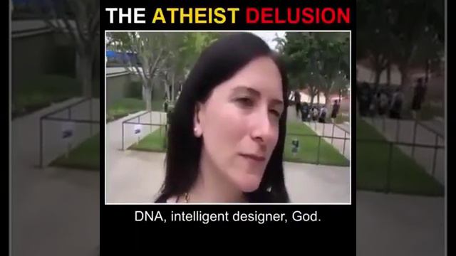 Atheist Dont Know What To Say. Old Video But Its Stil Gold.