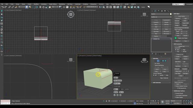 ФУНКЦИЯ CHAMPHER в 3DsMax смотреть онлайн