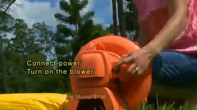 Батут Happy Hop Летнее приключение (300 х 280 х 210 см) 9171N смотреть онлайн