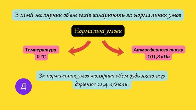 Розв’язування задач з хімії. Закон Авогадро. Молярний об'єм газів смотреть онлайн