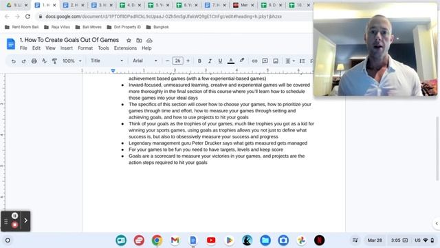 How To Create Goals Out Of Games (Module 9.1 From My New Life Game Course, Link in Description) смотреть онлайн