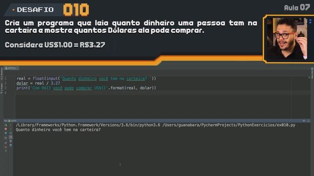 Exercício Python #010 - Conversor de Moedas смотреть онлайн