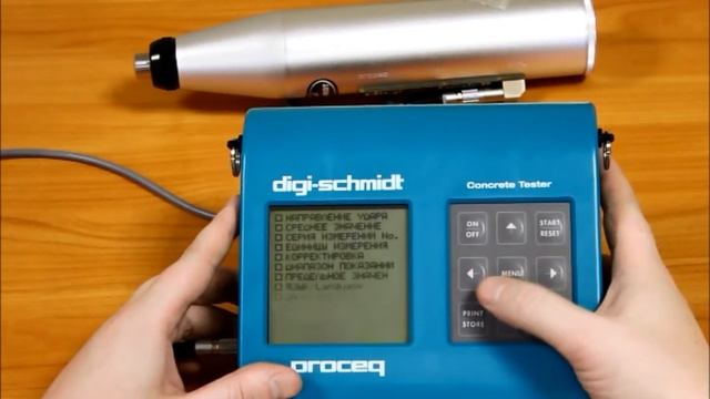 Молоток для испытаний бетона Digi Schmidt, тип ND смотреть онлайн