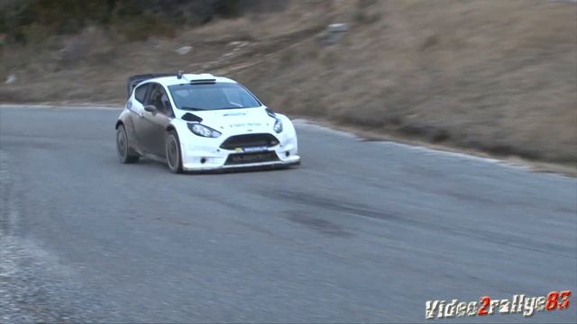 Test Mikko Hirvonen Ford Fiesta WRC Monte Carlo 2014 [HD] смотреть онлайн