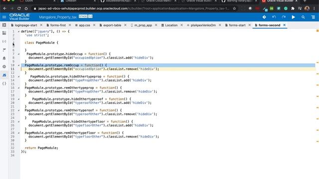 Hiding and Showing form layout based on selection in visual builder cloud service (VBCS) смотреть онлайн