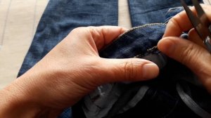 Как распустить цепную строчку