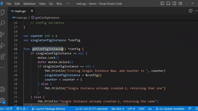 [Golang] Singleton | Singleton pattern in go | go Singleton pattern смотреть онлайн