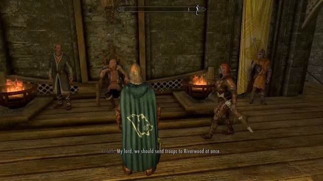 Visit Whiterun first time as Ulfric's messenger. Skyrim Special Edition смотреть онлайн