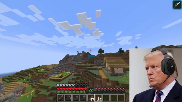US Presidents Play Minecraft 10-20 смотреть онлайн