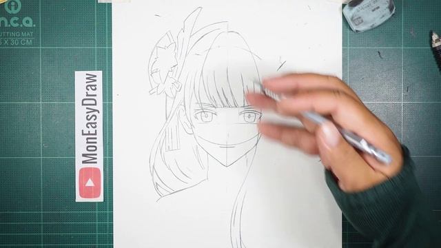 Anime Drawing | How to Draw Raiden Shogun | Genshin Impact смотреть онлайн